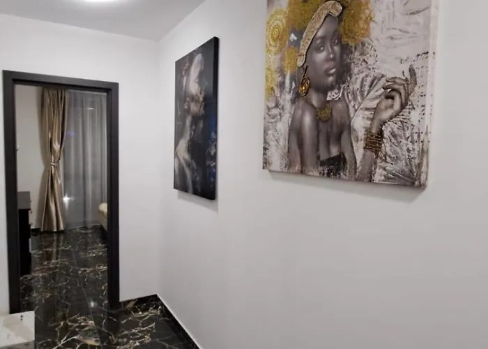 Luxe 1 Dubai Penthouse Lägenhet Obzor