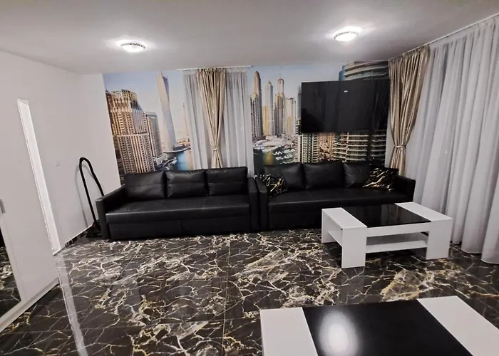 Luxe 1 Dubai Penthouse Lägenhet *